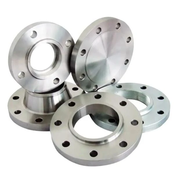 Gr2 Titanium gesmede flens
