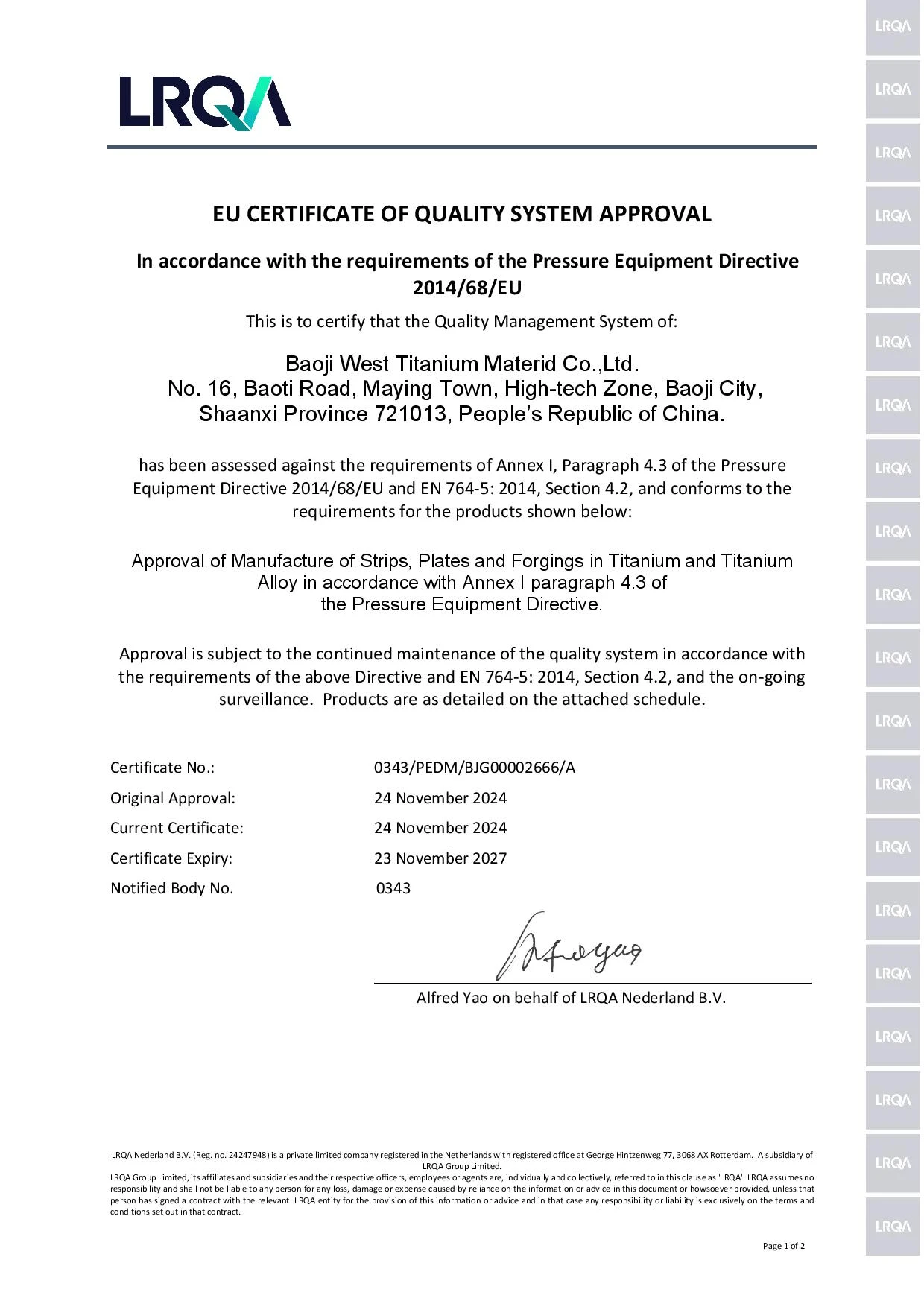 LRQA EU Certificate page 001