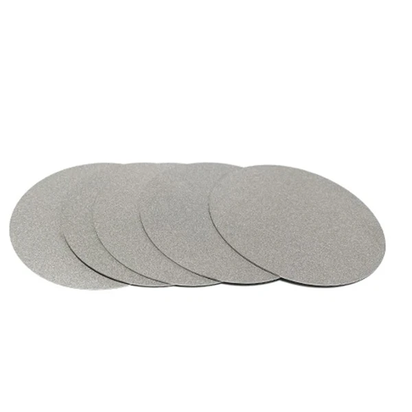 Gesinterde titanium filterplaat