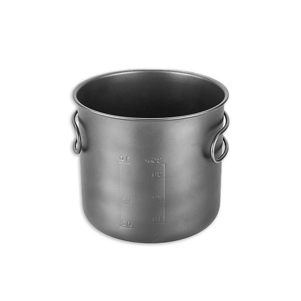 Titanium kampeerpot