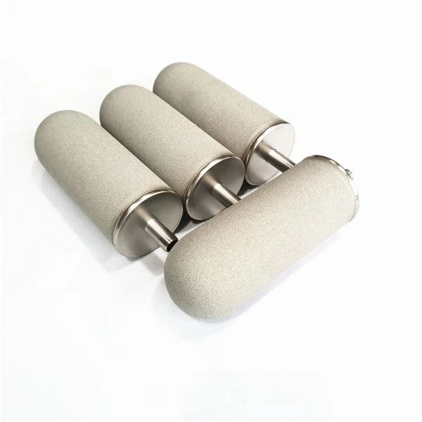 Titanium poeder gesinterd filter